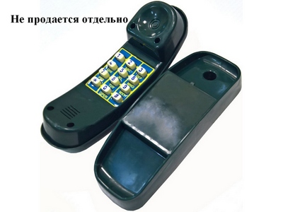 Телефон пластиковый зеленый PG-PH-G